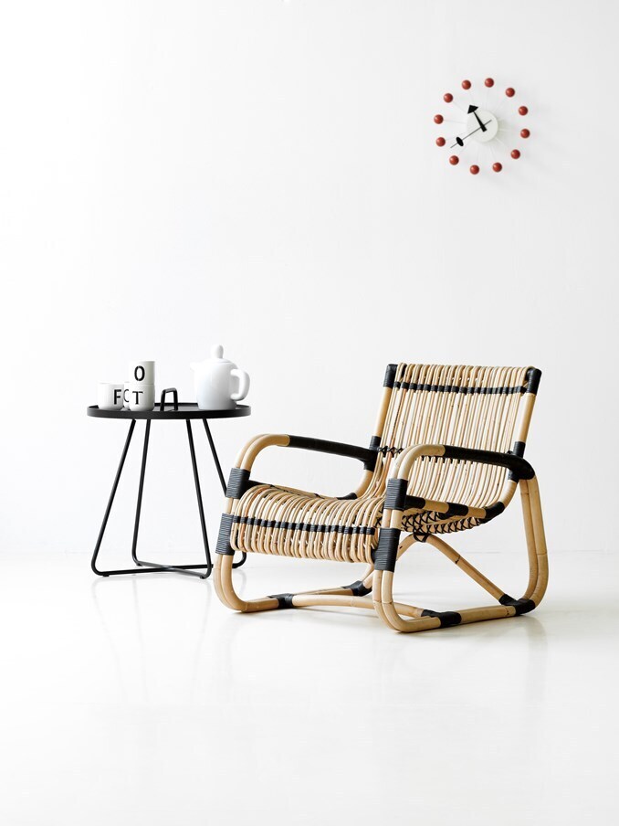 Cane-Line Curve lounge Sessel