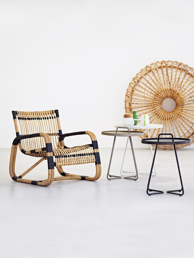 Cane-Line Curve lounge Sessel