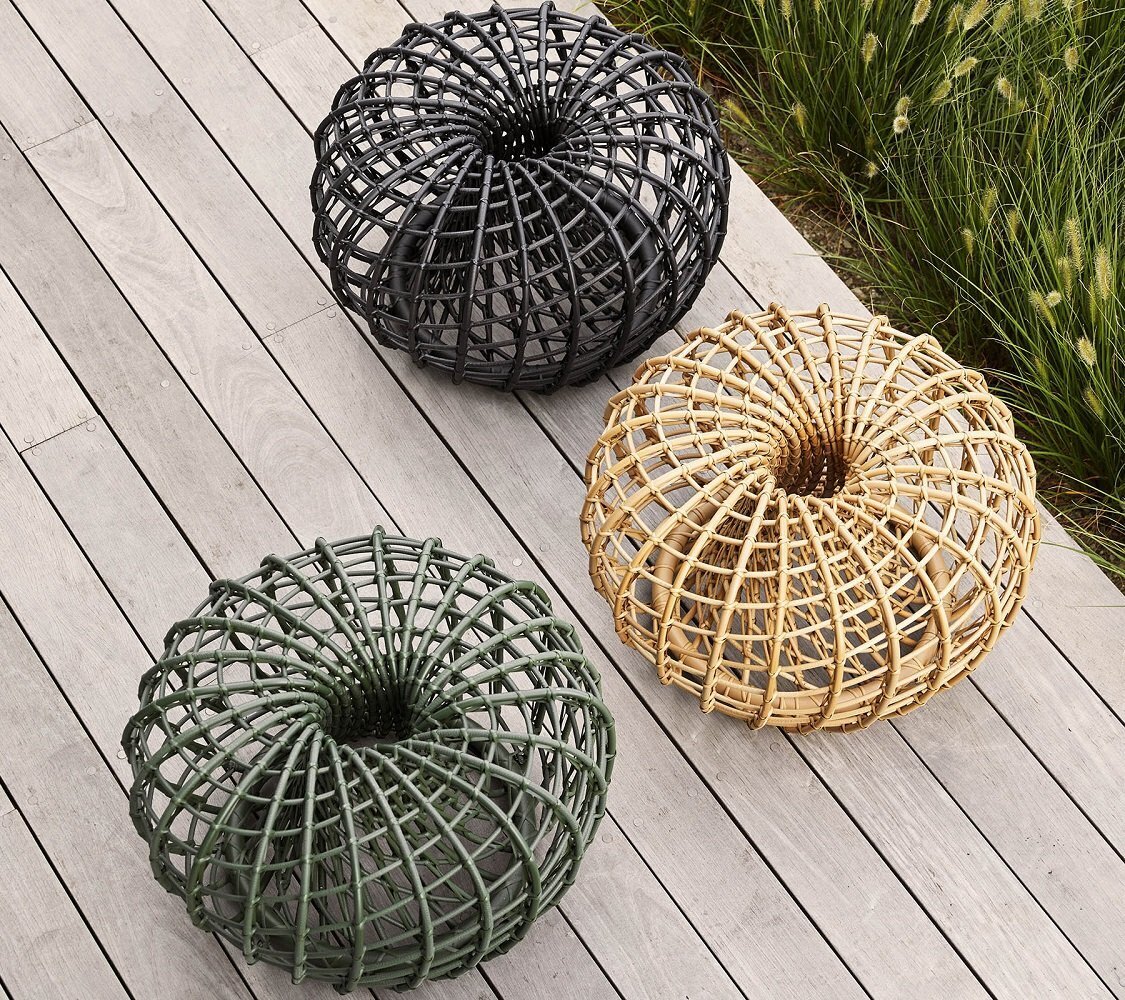 Cane-Line Nest Hocker klein