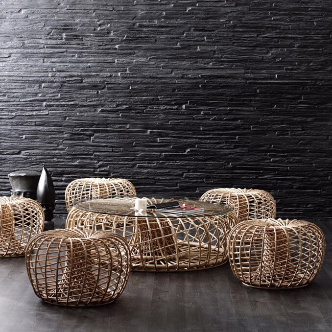 Cane-Line Nest Hocker klein
