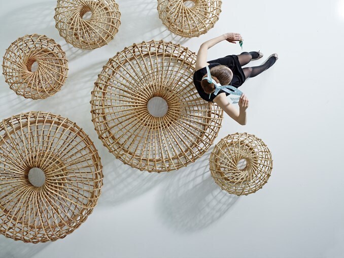 Cane-Line Nest Hocker klein