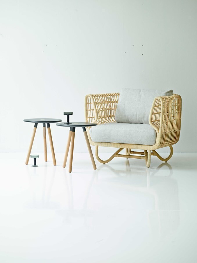 Cane-Line Area Beistelltisch/Hocker