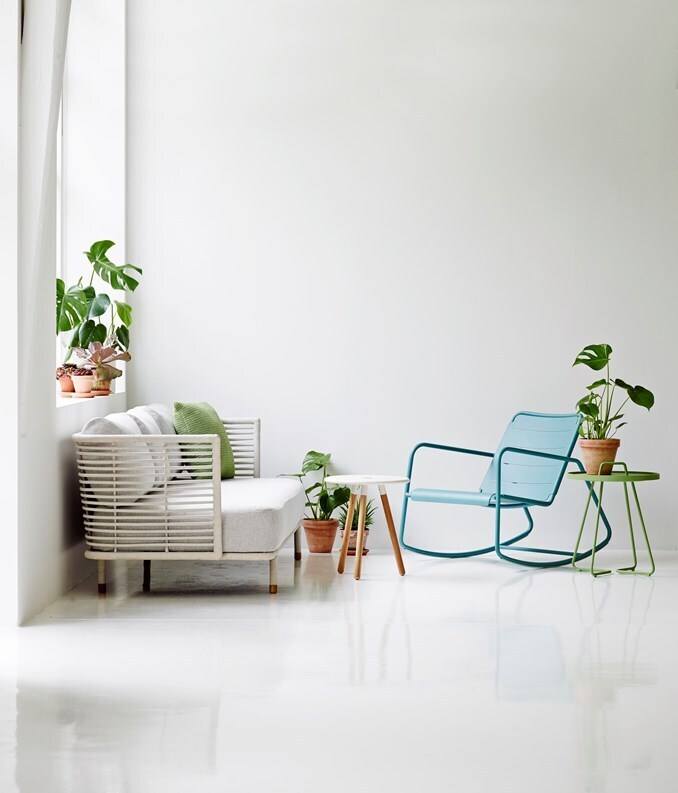 Cane-Line Area Beistelltisch/Hocker