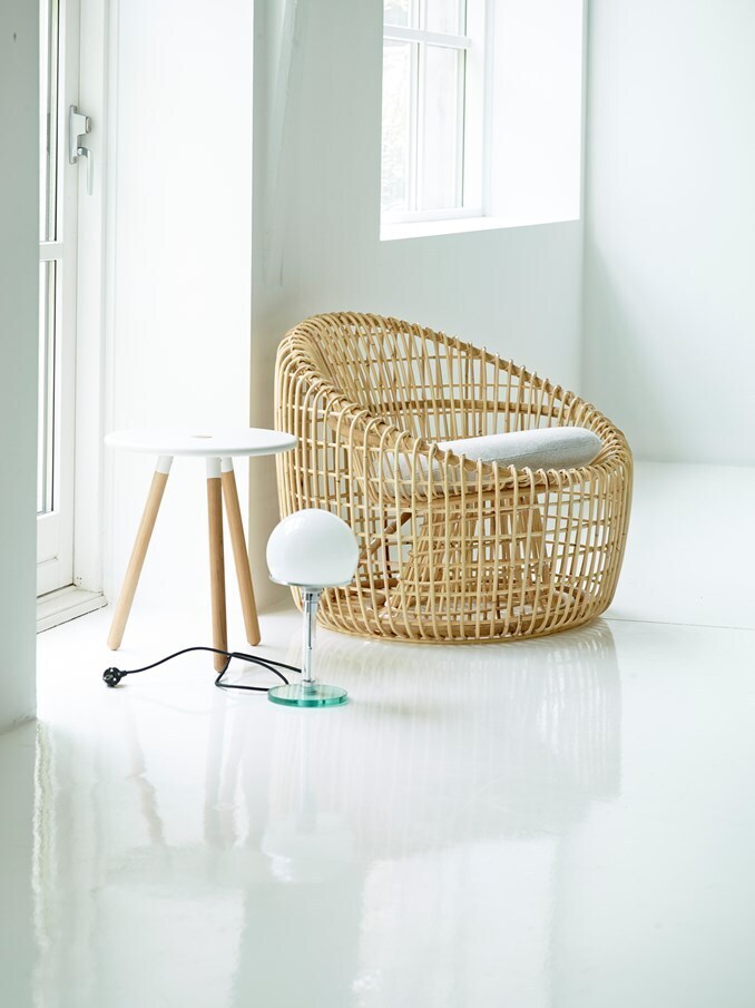 Cane-Line Area Beistelltisch/Hocker