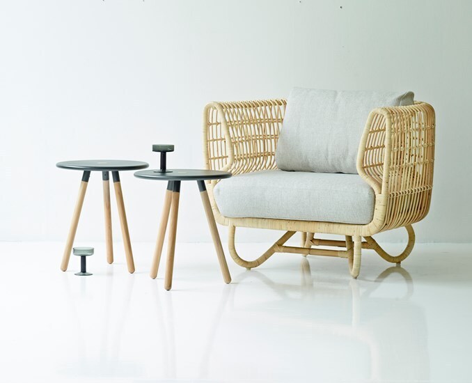 Cane-Line Area Beistelltisch/Hocker