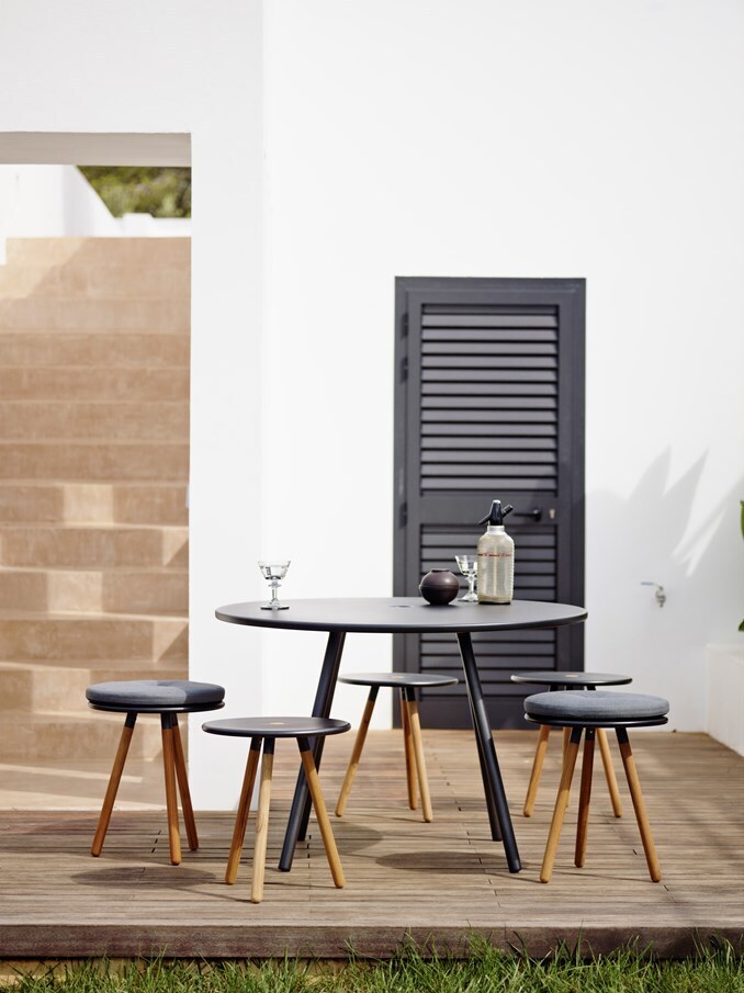 Cane-Line Area Beistelltisch/Hocker