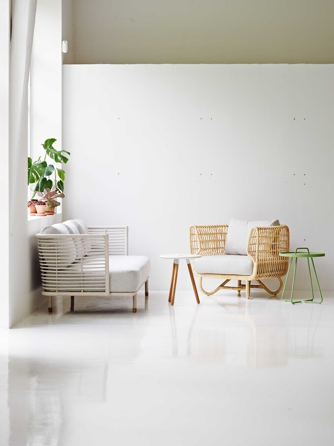 Cane-Line Area Beistelltisch/Hocker