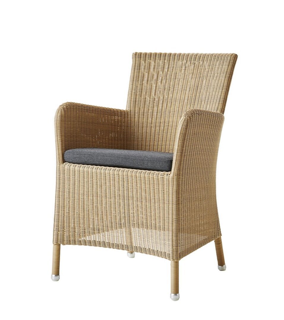 Cane-Line Hampsted Sessel-Natural, Cane-line Weave-Taupe, Cane-line Natté