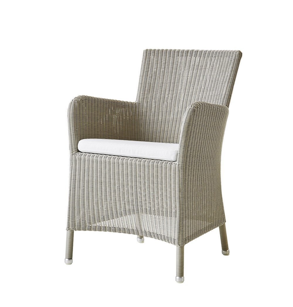 Cane-Line Hampsted Sessel-Taupe, Cane-line Weave-Grey, Cane-line Natté