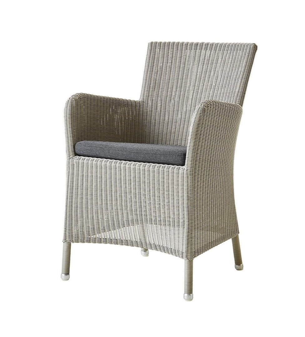 Cane-Line Hampsted Sessel-Taupe, Cane-line Weave-Taupe, Cane-line Natté