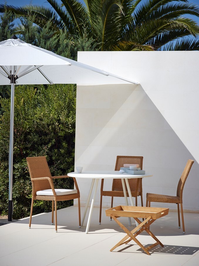 Cane-Line Area Tisch dia. 110 cm 