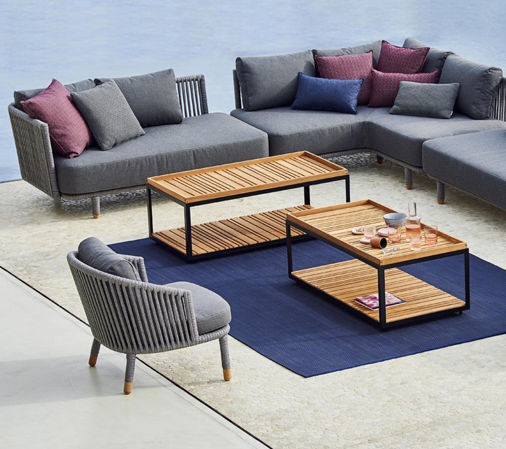 Cane-Line Level Couchtisch Rektangulär