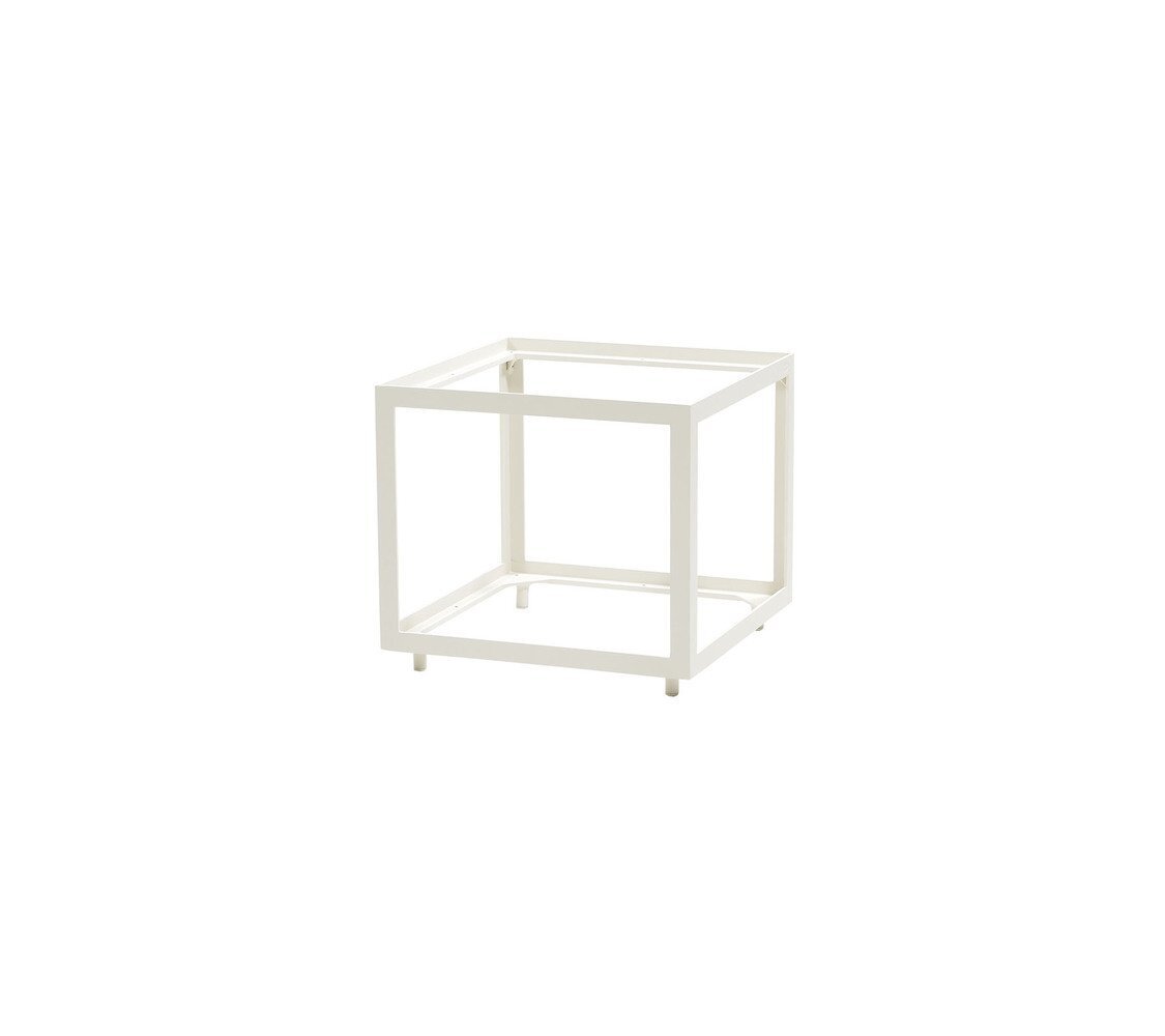 Cane-Line Level Beistelltisch Klein-5007AW White, Aluminium-Ohne