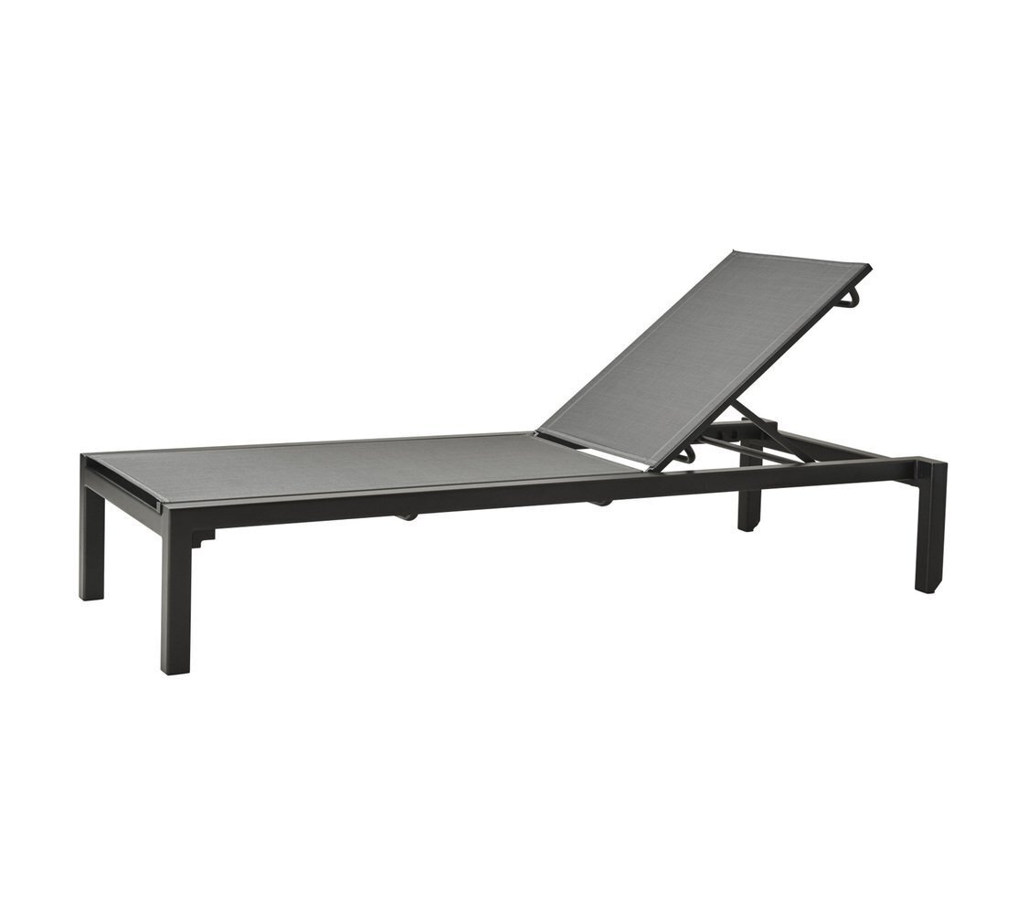 Cane-Line Relax Sonnenliege-5966TXG Grey, Cane-line Tex-Ohne
