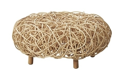 Cane-Line Loop Hocker - 7330RU Natur, Rattan