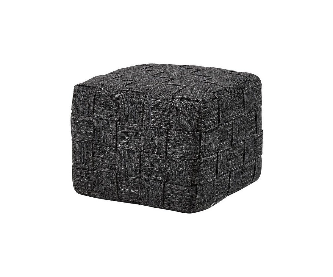 Cane-Line Cube Hocker (8340) - Dark grey