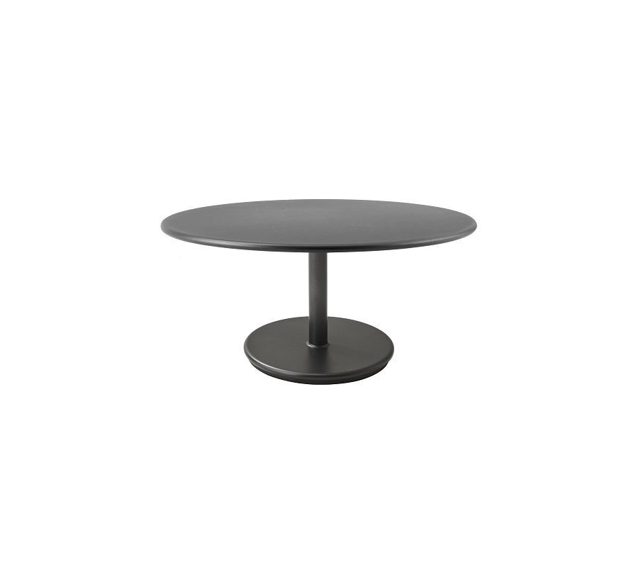 Aluminium, Lava Grey - Table Top, Dia. 80 cm, Aluminium, Lava Grey