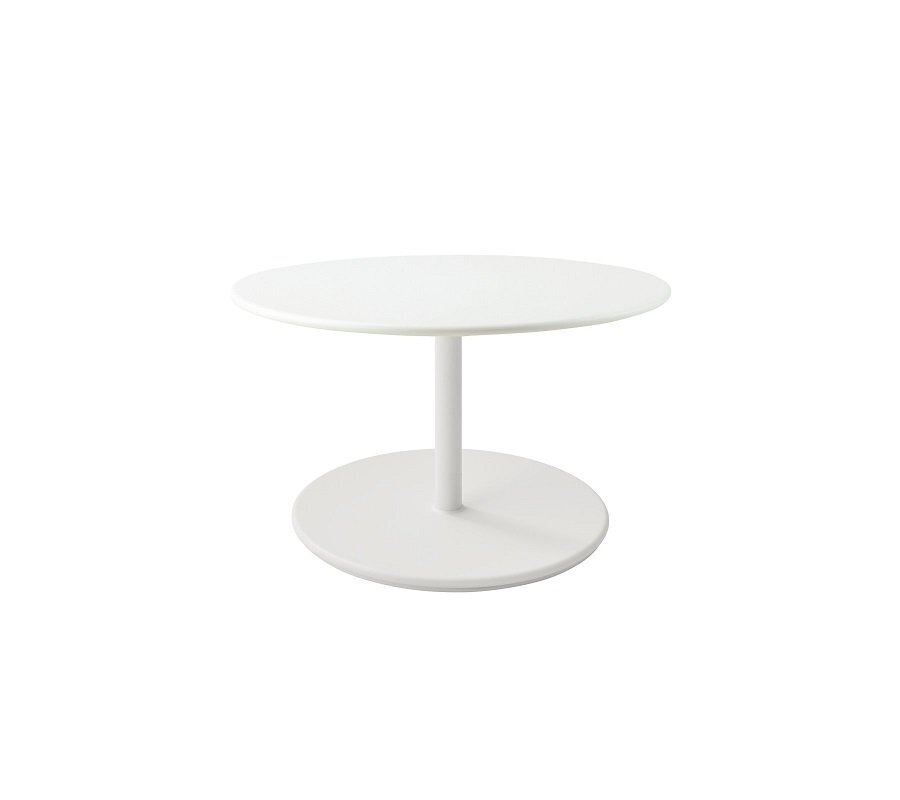 Aluminium, White - Table Top, Dia. 80 cm, Aluminium, White