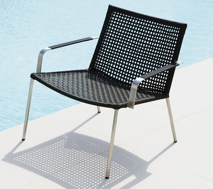 Cane-Line Straw Lounge Sessel Rope Stapelbar (5409)