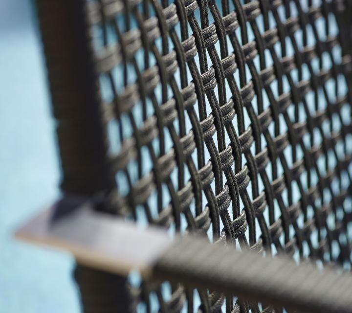 Cane-Line Straw Lounge Sessel Rope Stapelbar (5409)