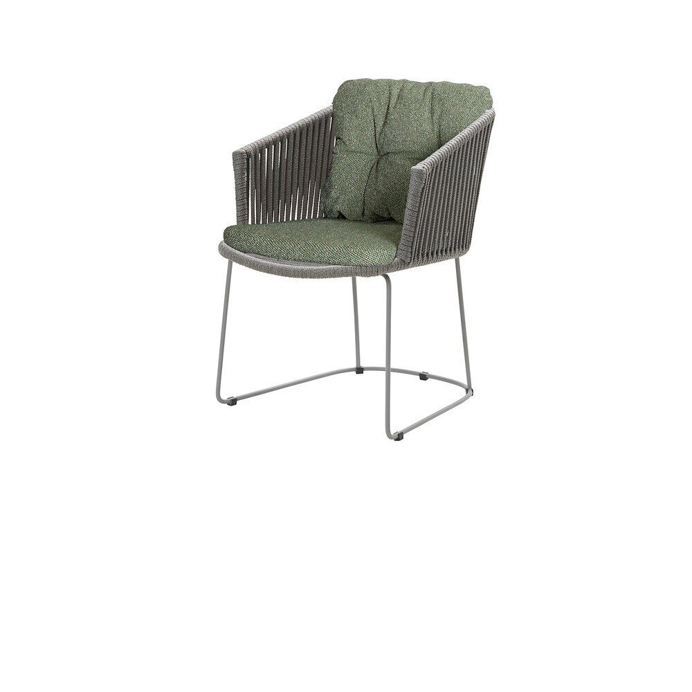 Cane-Line Moments Stuhl-Cane-line Soft Rope, Grey-Dark green, Cane-line Wove