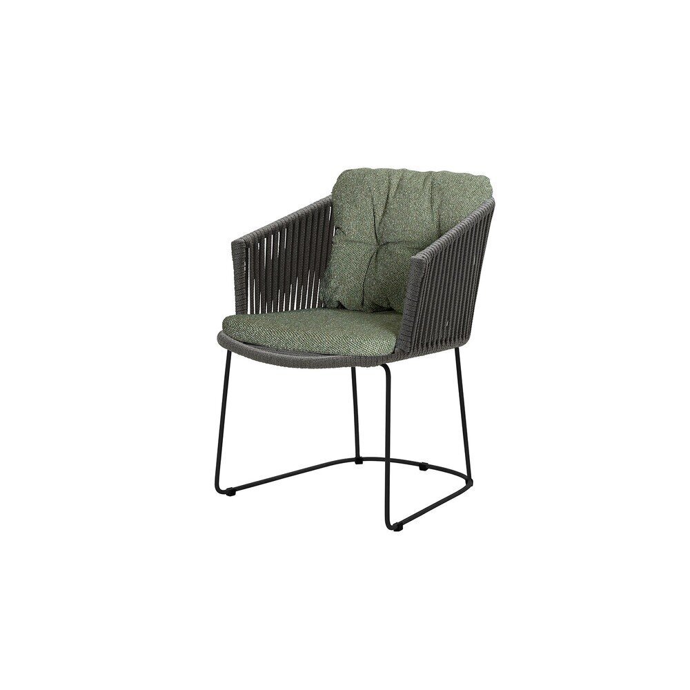 Cane-Line Moments Stuhl-Cane-line Soft Rope, Dark Grey-Dark green, Cane-line Wove