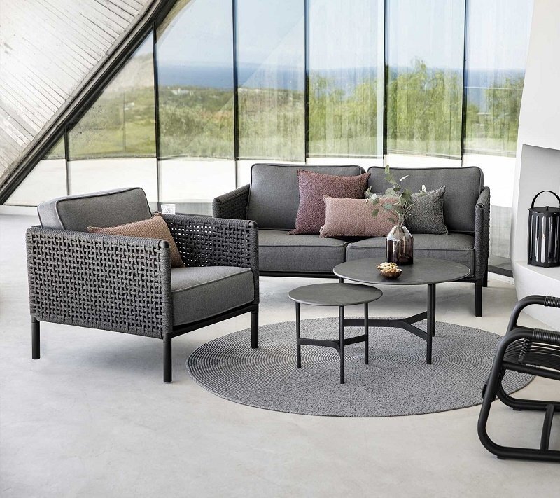 Cane-line Encore Lounge Sessel Soft Rope (5470)