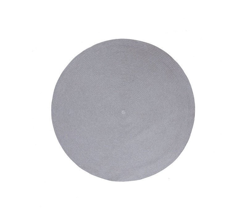 Cane-line Circle Teppich dia. 140 cm (74140) - Soft Rope Light grey