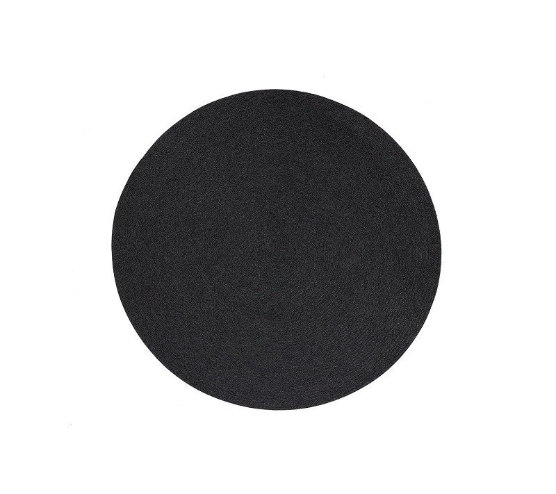 Cane-line Circle Teppich dia. 140 cm (74140) - Soft Rope Dark grey