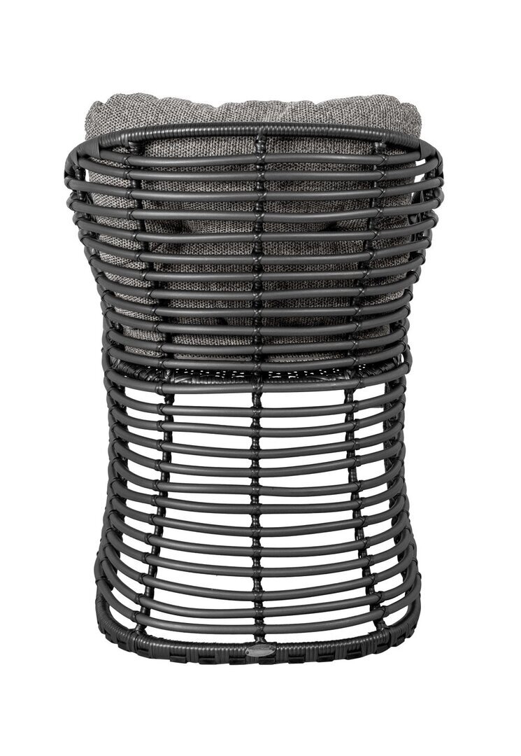 Cane-line Basket chair (54100)-Dark Grey Cane-Line Wove-Graphite