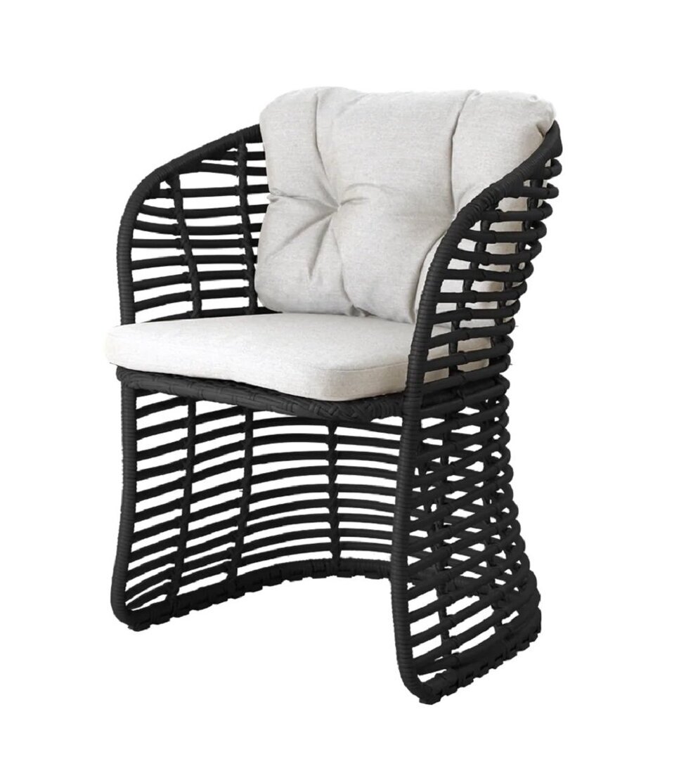 Cane-line Basket chair (54100)-Graphite-Sand, Cane-line Natté