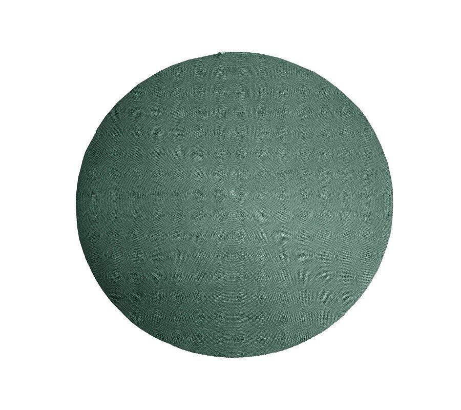 Cane-Line Circle Teppich Dia. 200 Cm (74200) - Dark Green