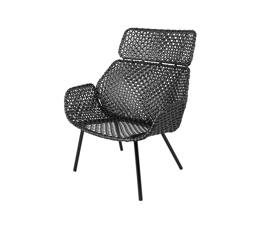 Cane-Line Vibe Highback Chair Weave (54107) - Ohne Cushion