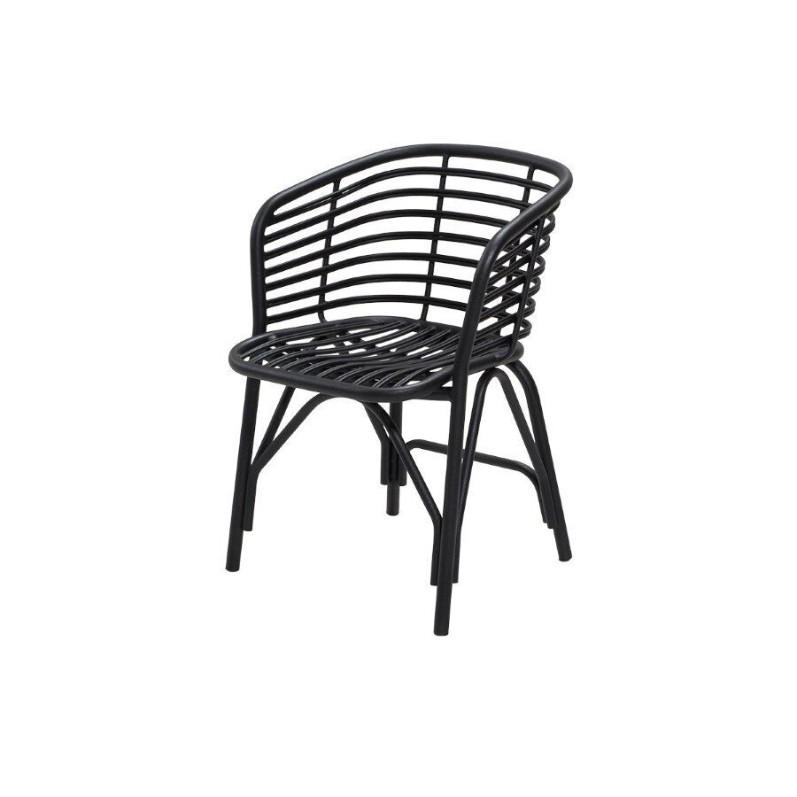 Cane-Line Blend Stuhl Outdoor 57430 - Lava Grey, Aluminium/Ohne KIssen