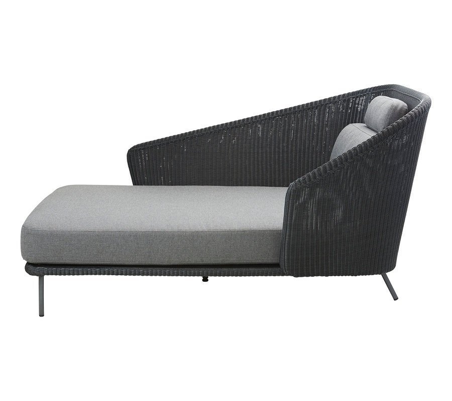Cane-Line Mega Daybed Inkl. Grey Kissensatz - Rechts