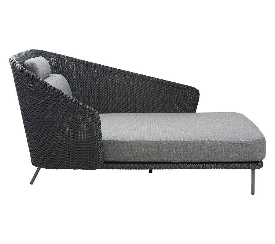 Cane-Line Mega Daybed Inkl. Grey Kissensatz - Links