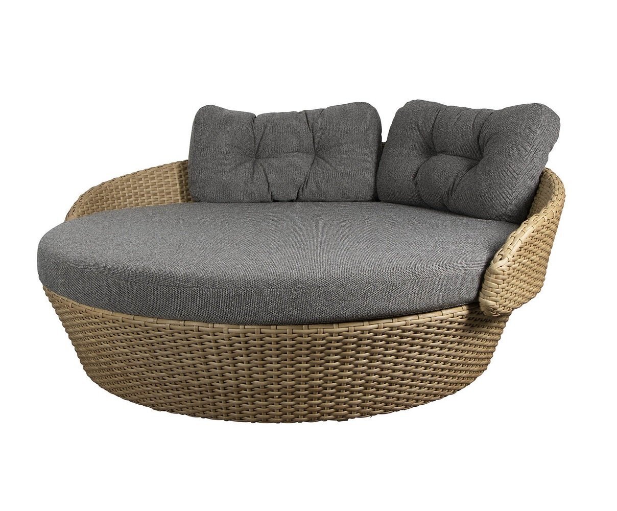 Natural Cane-Line Flat Weave & Dark Grey Cane-Line Wove
