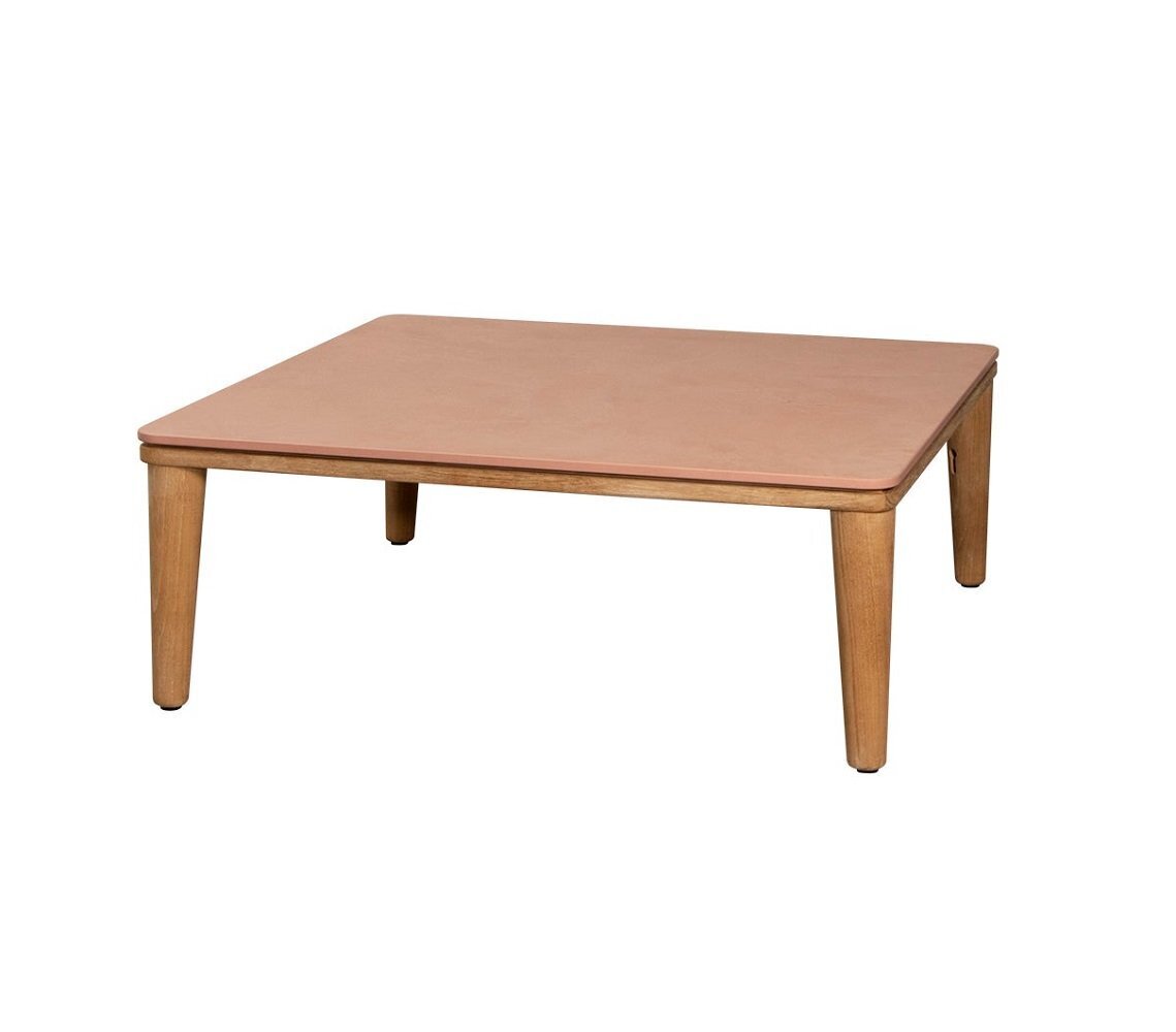 Cane-Line Capture-Couchtisch hoch 85x85 cm:Terracotta