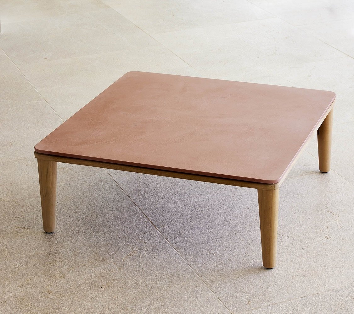 Cane-Line Capture-Couchtisch hoch 85x85 cm