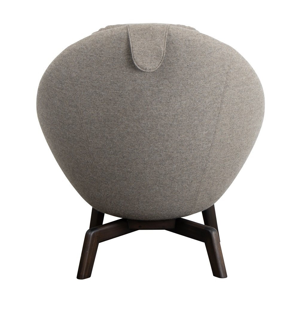 Cane-Line Pace - Indoor Loungesessel-Dunkelbraun-Mahagoni-Cane-Line-Zen-Hellbraun