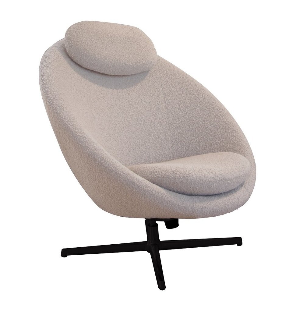 Cane-Line Pace - Indoor Loungesessel-Schwarz-Aluminium-Cane-Line-Scent-Hellbraun