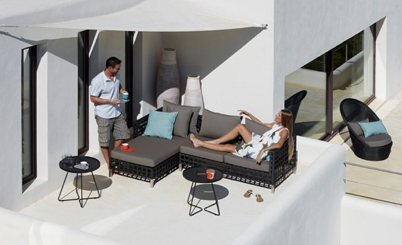 Cane-Line Connect 2-Sitzer Modulsofa