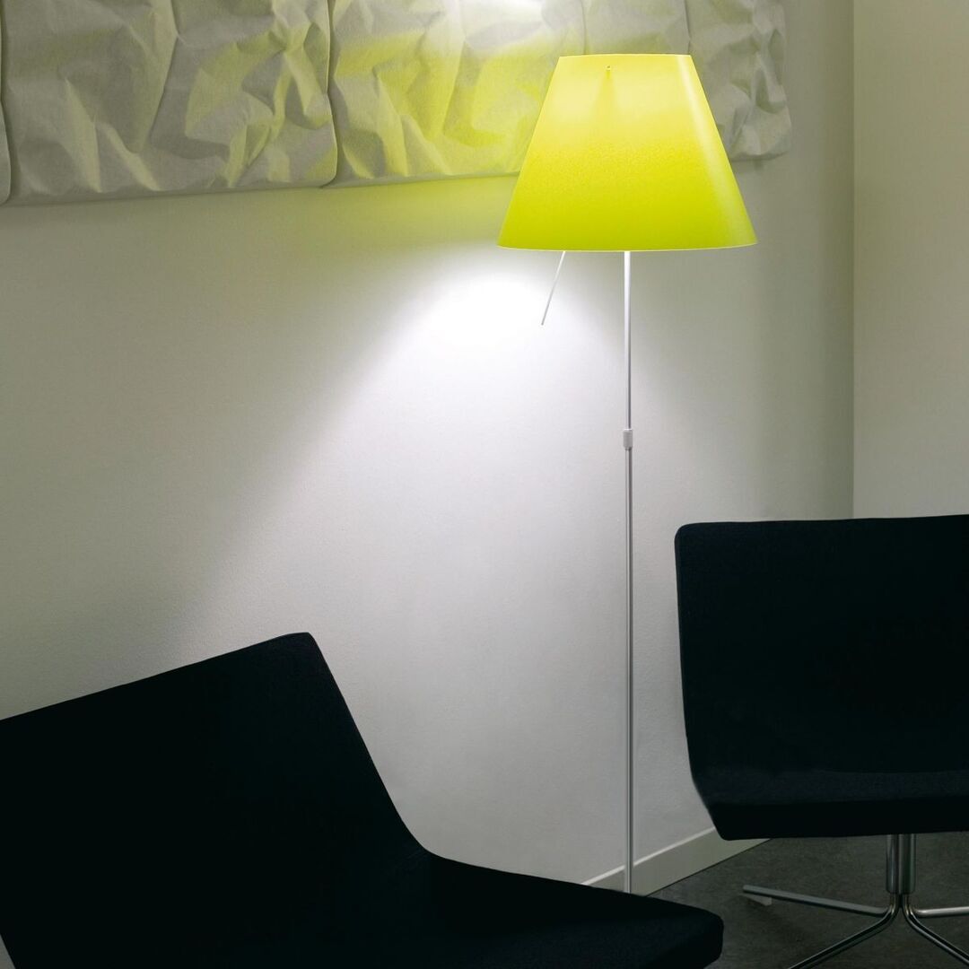 Luceplan Costanza Terra Stehleuchte Teleskop/An-Aus