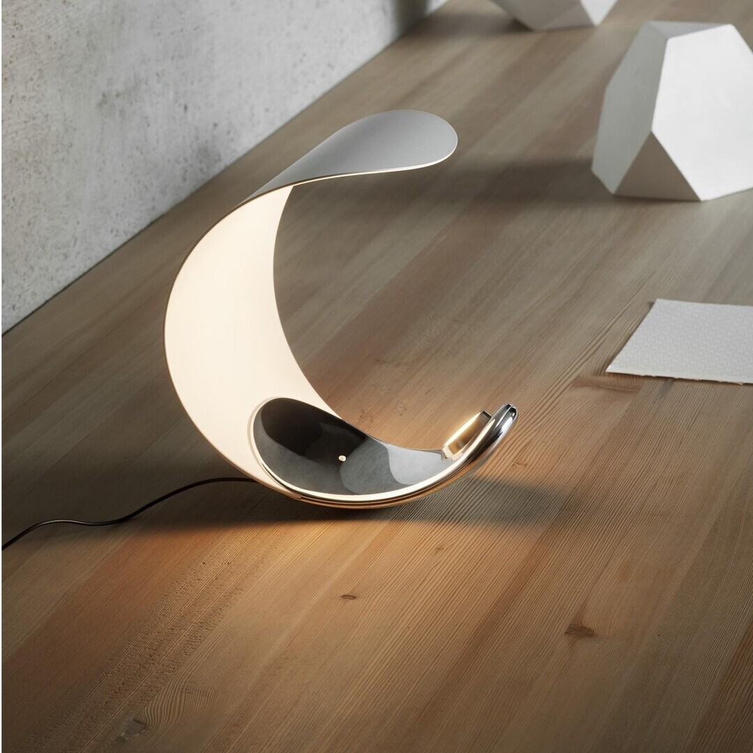Luceplan Curl LED-Tischleuchte