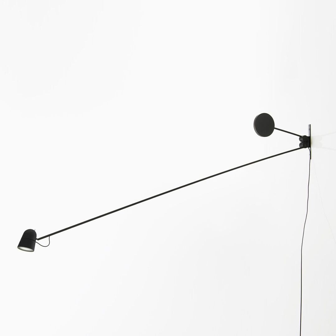 Luceplan Counterbalance Wandleuchte - schwarz