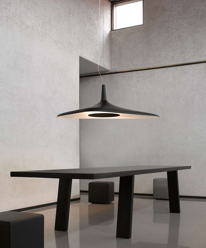Luceplan Soleil Noir Pendelleuchte