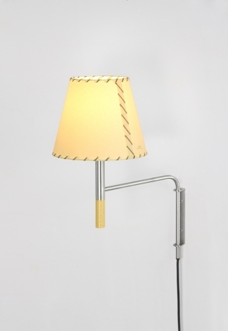 Santa & Cole BC1 Wandleuchten - Stitched Beige Parchment