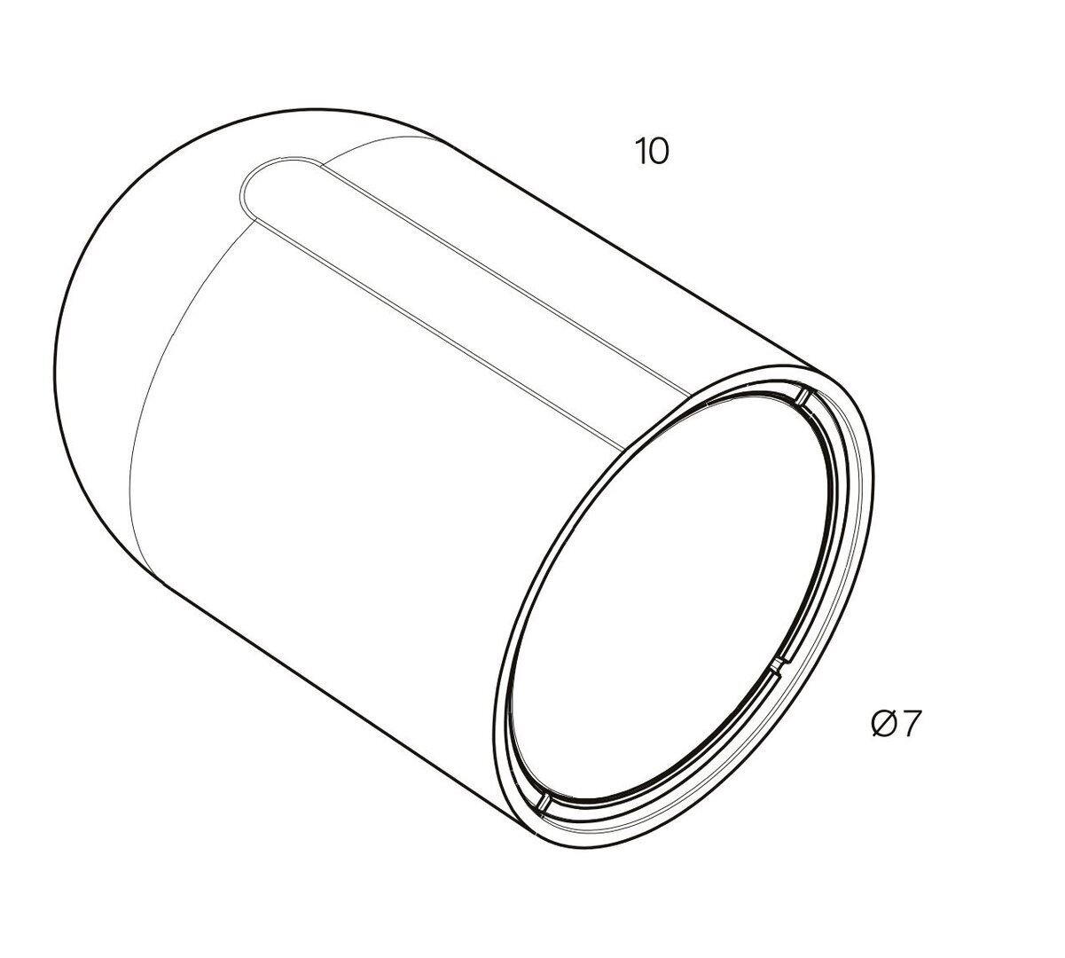Lumina Perdue Arc 25 - Tischleuchte
