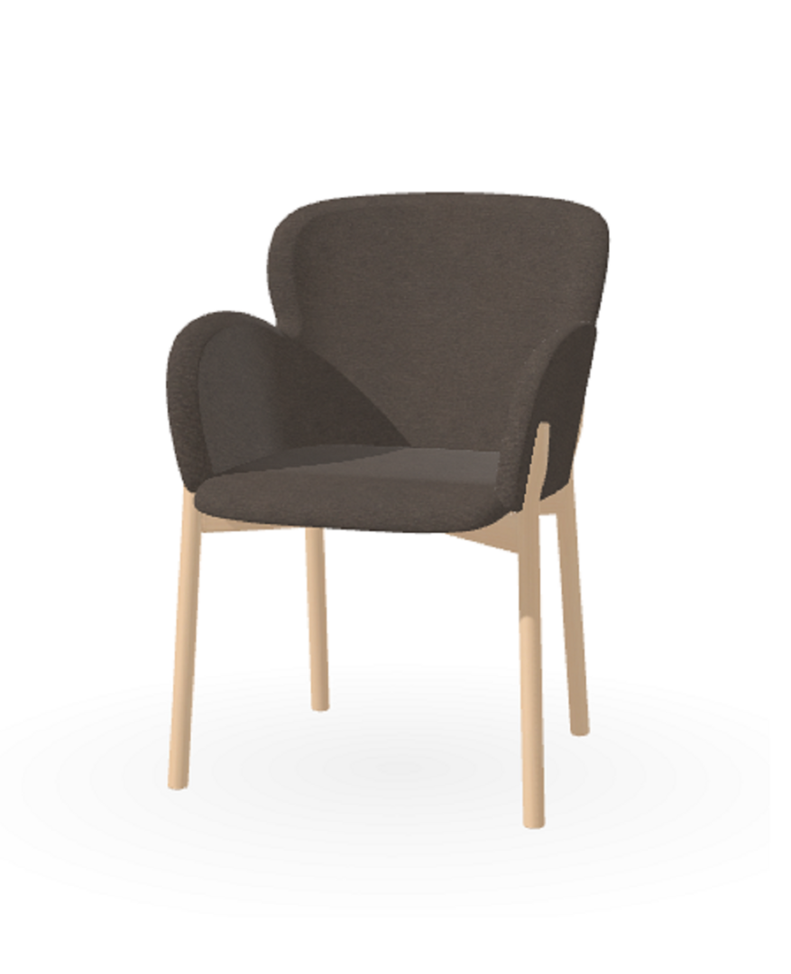 Ton Sessel Ginger 37-Natural-Lerma 818