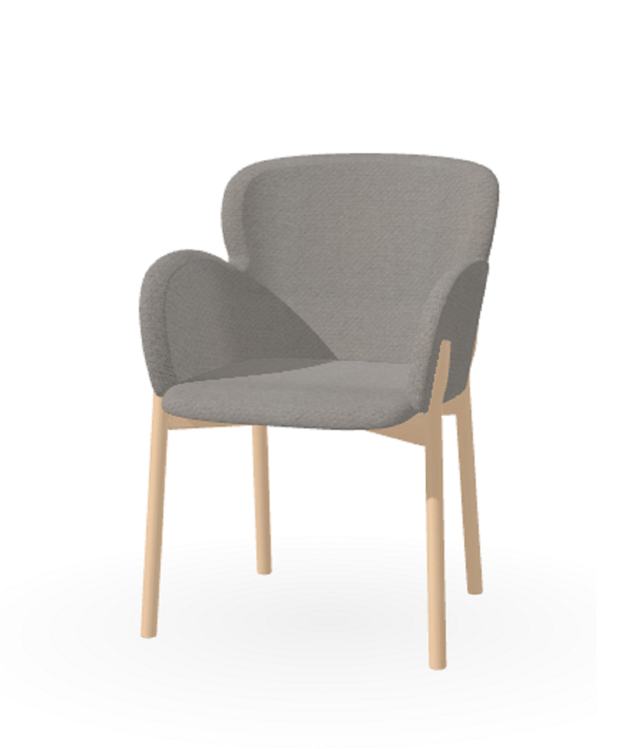 Ton Sessel Ginger 37-Natural-Lerma 847